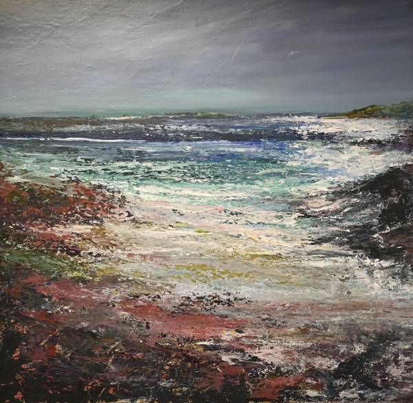 - Mixed Media on Canvas, Painting by John Tregembo, measuring 60 x 60 cm (H x W) £650